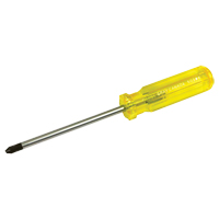 Phillips Screwdriver, #3, 10" L, Plastic Handle Absolute Business Supply