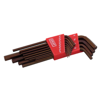 Long Arm Hex Key Set, 13 Pcs., Imperial Absolute Business Supply