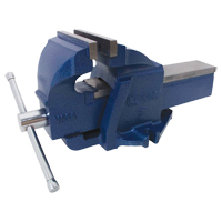 &eacute;tau d'&eacute;tabli en fonte ductile pour m&eacute;canicien, Largeur des m&acirc;choires 5", Profondeur de la gorge 3-3/10" Absolute Business Supply