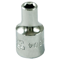 Douille, 4 mm, Prise 1/4", 6 pans Absolute Business Supply