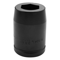 Socket, Impact, 2-1/4", 1-1/2" Drive, 6 Points Absolute Business Supply