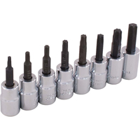 Jeu de douilles, Torx, Prise 3/8", 8 mrcx Absolute Business Supply