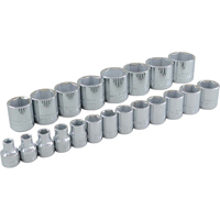 Jeu de douilles, 21 Mcx, Prise de 3/8" Absolute Business Supply