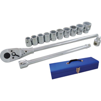 Jeu de douilles et accessoires, 15 Mcx, Prise de 3/4" Absolute Business Supply