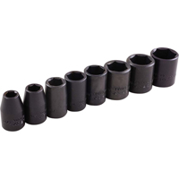 Jeu de douilles, 8 Mcx, Chocs, Prise de 3/8" Absolute Business Supply