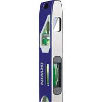 250 Series Heavy-Duty Torpedo Level, 9" L, Aluminum, 4 Vials, Magnetic Absolute Business Supply