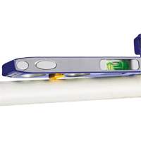 250 Series Heavy-Duty Torpedo Level, 9" L, Aluminum, 4 Vials, Magnetic Absolute Business Supply