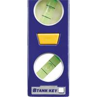 250 Series Heavy-Duty Torpedo Level, 9" L, Aluminum, 4 Vials, Magnetic Absolute Business Supply