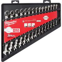 Wrench Set, Combination, 15 Pieces, Metric Absolute Business Supply