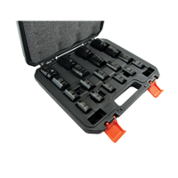 Jeu de douilles SAE, 19 Mcx, Chocs, Prise de 1/2" Absolute Business Supply
