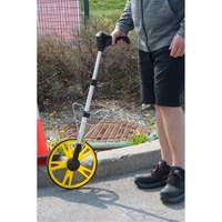 Digital Distance Measuring Wheel, 12.5"/31.8 cm, 99999.9 m Range, Feet/Metres Absolute Business Supply