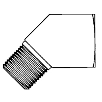 Raccords coudes m&acirc;le/femelle 45 Absolute Business Supply