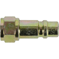 Quick Couplers - 1/2" Industrial, One Way Shut-Off - Plugs, 3/8" Absolute Business Supply