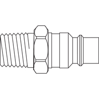 Ultraflo Interchange Plugs, 1/4" Absolute Business Supply