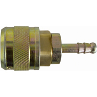 Automax 3/8" Hose Barb Quick Coupler, Brass Absolute Business Supply