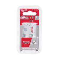 Scie avec dents au carbure Hole Dozer, 1", Profondeur de la coupe 1-3/5", Carbure Absolute Business Supply