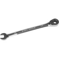 SAE Ratcheting Combination Wrench, 12 Point, 1/4", Chrome Finish Absolute Business Supply