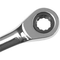 Metric Ratcheting Combination Wrench, 12 Point, 8 mm, Chrome Finish Absolute Business Supply