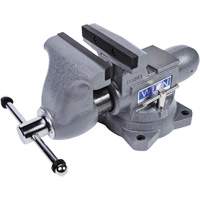 Tradesman Vise, 6-1/2" Jaw Width, 4-1/4" Throat Depth Absolute Business Supply