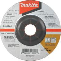 Meule inox, 5" x 1/4", Arbre 7/8", Oxyde d'aluminium, Type 27 Absolute Business Supply