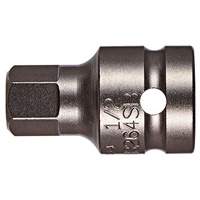 Socket Bit, Hex, 6 mm x 1-1/2" L, 1/2" Drive Absolute Business Supply