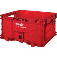 Packout Crate, 15-2/5" x 18-3/5" x 9-9/10", Red Absolute Business Supply