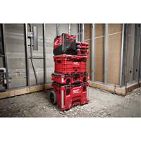 Packout Crate, 15-2/5" x 18-3/5" x 9-9/10", Red Absolute Business Supply