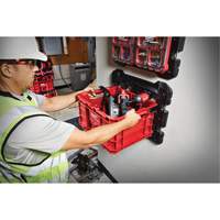 Packout Crate, 15-2/5" x 18-3/5" x 9-9/10", Red Absolute Business Supply