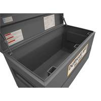 Boîte de rangement pour le chantier, 48" x 24" x 27-13/16", Acier, Gris Absolute Business Supply