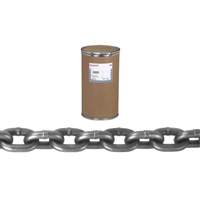 Chaîne came en alliage, Syst&egrave;me 8, Acier alli&eacute;, 1-1/4" x 60' (18,3 m) l, Calibre 80, Charge d'utilisation 72300 lb (36,15 tonnes) Absolute Business Supply