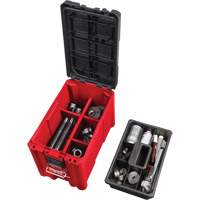 Packout Compact Tool Box, 10" x 16-1/5" x 13", Black/Red Absolute Business Supply