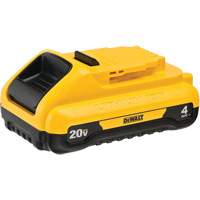 Max* Compact Battery Pack, Lithium-Ion, 20 V, 4 Ah Absolute Business Supply