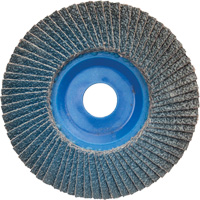 BlueFire R884P Coarse Grit Flap Disc, 5" x 7/8", Type 27, 60 Grit, Zirconia Alumina Absolute Business Supply