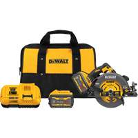 Ensemble scie circulaire sans fil Flexvolt Max** avec frein &eacute;lectrique, 7-1/4", 60 V Absolute Business Supply