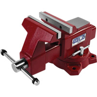 Utility Bench Vise, 5-1/2" Jaw Width, 3-1/4" Throat Depth Absolute Business Supply
