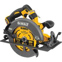 Scie circulaire sans balai Flexvolt Max avec frein &eacute;lectrique (outil seulement), 7-1/4", 60 V Absolute Business Supply