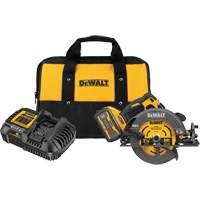 Ensemble de scie circulaire sans balai Flexvolt Max avec frein &eacute;lectrique, 7-1/4", 60 V Absolute Business Supply