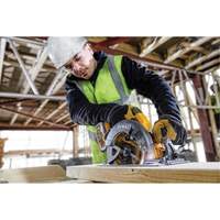 Ensemble de scie circulaire sans balai Flexvolt Max avec frein &eacute;lectrique, 7-1/4", 60 V Absolute Business Supply