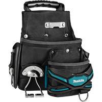 TH3 Roofer & General-Purpose Pouch, Multiple Tool Holder, Leather/Polyester/Polypropylene, 2 Pockets Absolute Business Supply