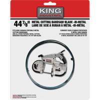 Lame de scie &agrave; ruban, Bim&eacute;tal, 44-7/8" lo x 1/2" la x &eacute;paisseur 0,02", 10-14 dents par pouce Absolute Business Supply
