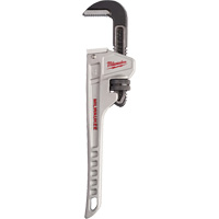 Pipe Wrench, 1-1/2" Jaw Capacity, 10" Long, Ergonomic Handle Absolute Business Supply