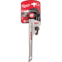 Pipe Wrench, 1-1/2" Jaw Capacity, 10" Long, Ergonomic Handle Absolute Business Supply