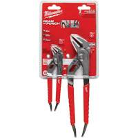 Jeu de pinces &agrave; m&acirc;choires droites 6" et 10" &agrave; prise Comfort Grip, 2 Morceaux Absolute Business Supply