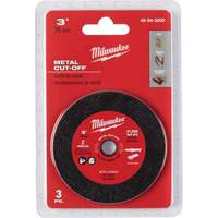 Metal Cut Off Wheel, 3" x 0.04", 3/8" Arbor Absolute Business Supply