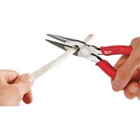 Comfort Grip Long Nose Pliers, 8" L Absolute Business Supply