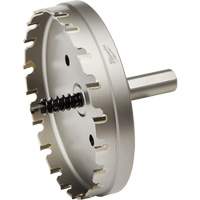 One-Piece Carbide Hole Cutters, 4", 3/16" Depth of Cut Absolute Business Supply
