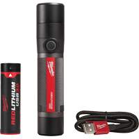 Lampe de poche compacte compatible USB, DEL, 800 lumens, Piles Rechargeable Absolute Business Supply