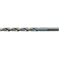 Foret &agrave; queue r&eacute;duite et &agrave; 3 m&eacute;plats courte &agrave; tige DRILLCO, Acier rapide, 1/16", 1-7/8" lo, 7/8" Cannelure, 140° Angle Absolute Business Supply