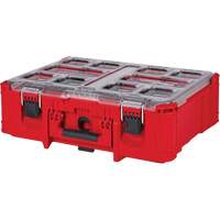 Packout Deep Organizer, 15-1/5" x 19-7/10" x 7", Red Absolute Business Supply