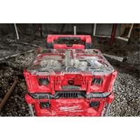 Packout Deep Organizer, 15-1/5" x 19-7/10" x 7", Red Absolute Business Supply